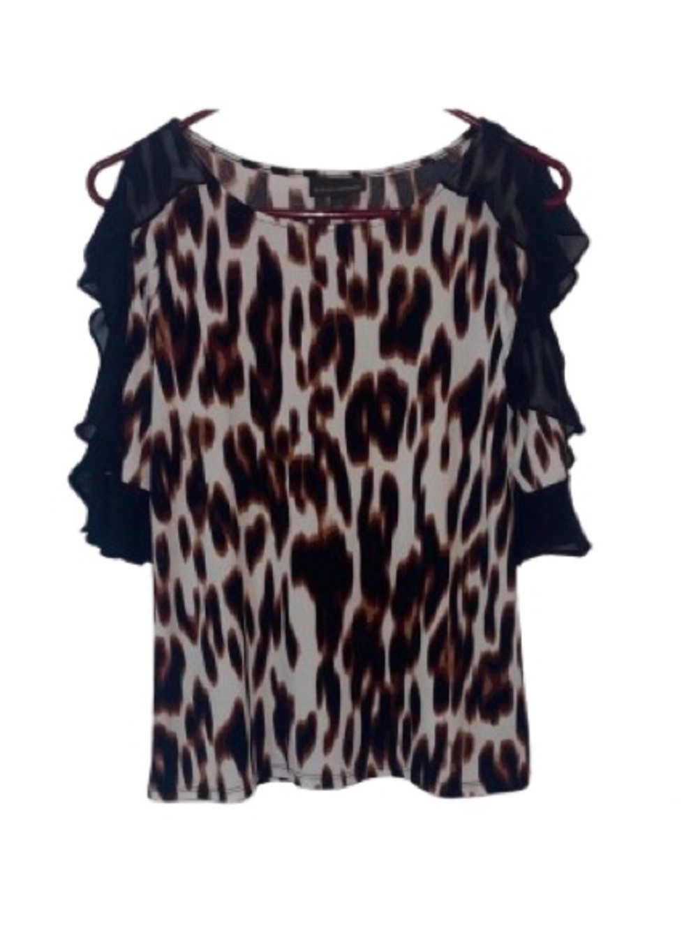 BOLD Elements Women's Animal Print Blouse
